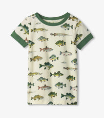 Hatley Boys Real Fish Short Pajama Set
