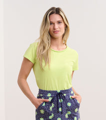 Hatley Braided Neck Tee - Sharp Green