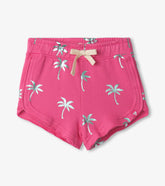 Hatley Girls Palm Trees Pull On Shorts