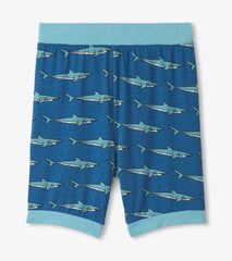 Hatley Boys Shark Tank Bamboo Short Pajama Set