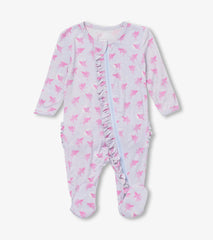 Hatley Baby Girls Twinkle Fairies Footed Sleeper