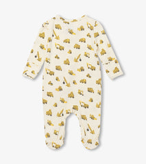 Hatley Baby Boys Under Construction Footed Sleeper