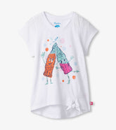 Hatley Girls Soda Pop Tie Front T-Shirt