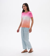Hatley Simone Knit Tee - Beachy Dip Dye