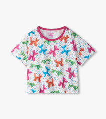 Hatley Girls Balloon Pets Short Sleep Set