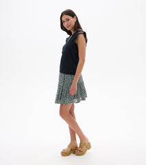 Hatley Mix Media Tank - Caviar