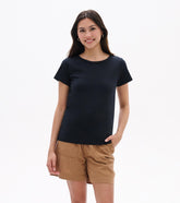 Hatley Essential Crew Neck Tee - Caviar