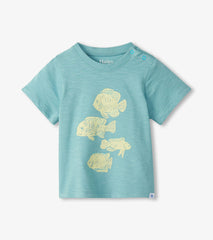 Hatley Baby & Toddler Boys Glow in the Dark Fish T-Shirt