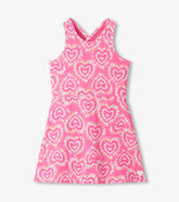 Hatley Girls Candy Hearts Active A-Line Dress