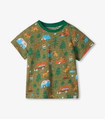Hatley Baby & Toddler Boys Summer Camping T-Shirt & Shorts Set
