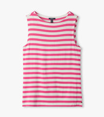 Hatley Everyday Tank - Carmine Rose Stripes
