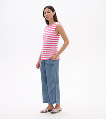 Hatley Everyday Tank - Carmine Rose Stripes