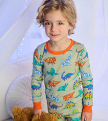 Hatley Boys Dino Party Cotton Pajama Set