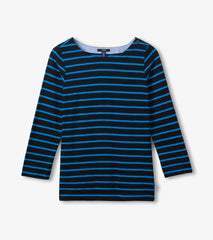 Hatley Button Bretton - French Blue Stripes