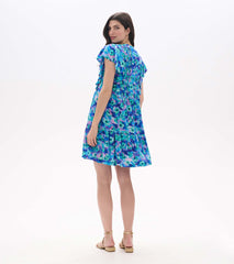 Hatley Pintuck Dress - Floating Flowers