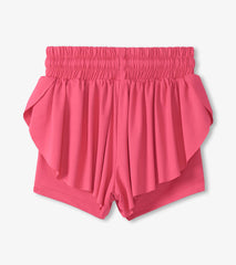 Hatley Girls Fandango Pink Running Shorts