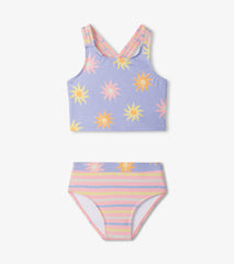 Hatley Girls Lavender Sunshine Two-Piece Swimsuit