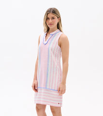 Hatley Marin Dress - Gradient Pink Stripes