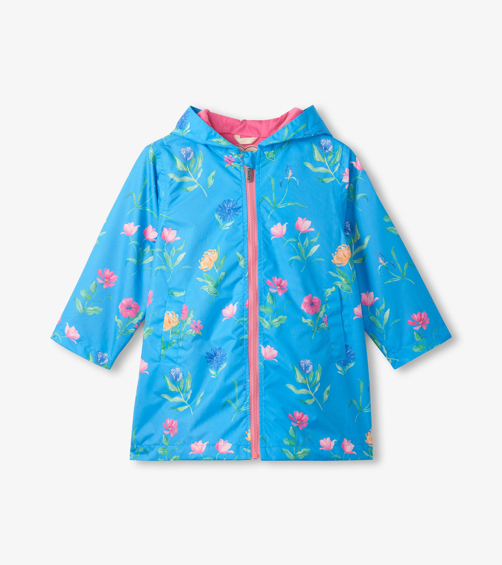 Hatley Girls Hyper Real Floral A-Line Swing Jacket