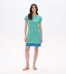Hatley Zip-Back Tee Dress - Arcadia Medallion