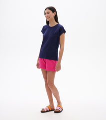 Hatley Ella Relaxed Tee - Patriot Blue