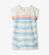 Hatley Girls Rainbow Stripe Slouchy Dress