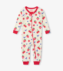 Hatley Baby Girls Summer Berries Cotton Sleeper
