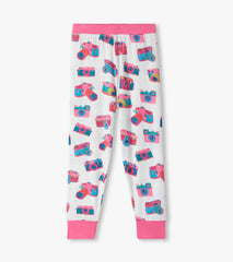 Hatley Girls Sketchy Cameras Bamboo Pajama Set