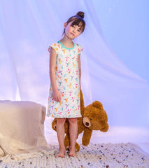 Hatley Girls Springtime Hummingbirds Ruffle Hem Nightdress
