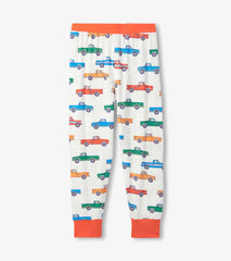 Hatley Boys Trucks Bamboo Pajama Set