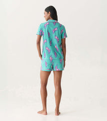 Hatley Women's Fierce Tigers Short Pajama Set