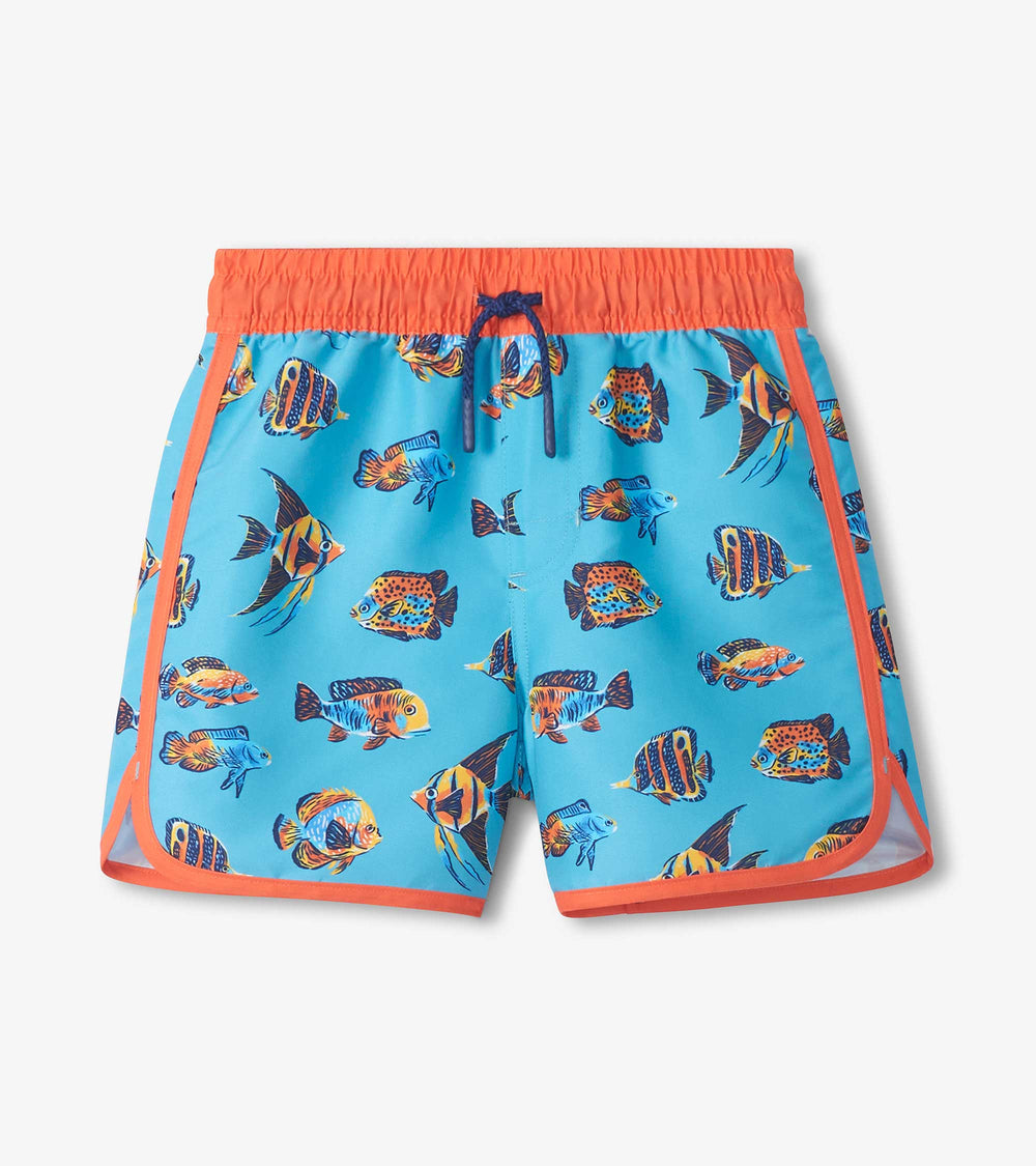 Hatley Boys Tropical Fish Swim Trunks