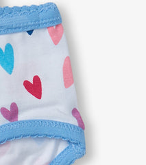 Hatley Pretty Patterns Girls Brief Underwear 3 Pack