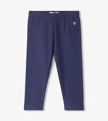 Hatley Baby Girls Navy Cozy Leggings