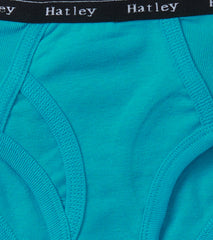 Hatley Boys Solid 3 Pack Classic Briefs