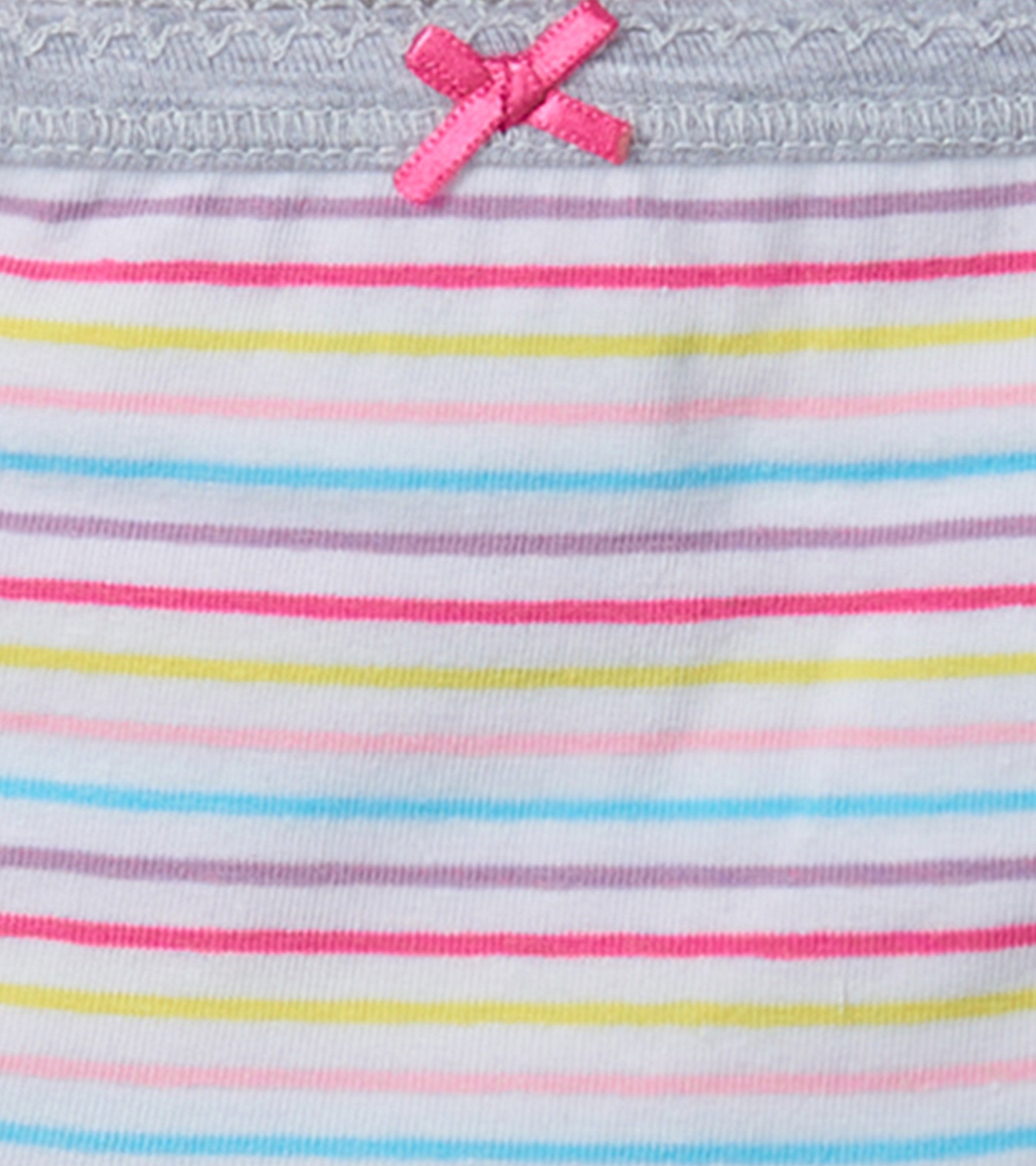 Hatley Girls Vibrant Stripes 3 Pack Hipster Underwear