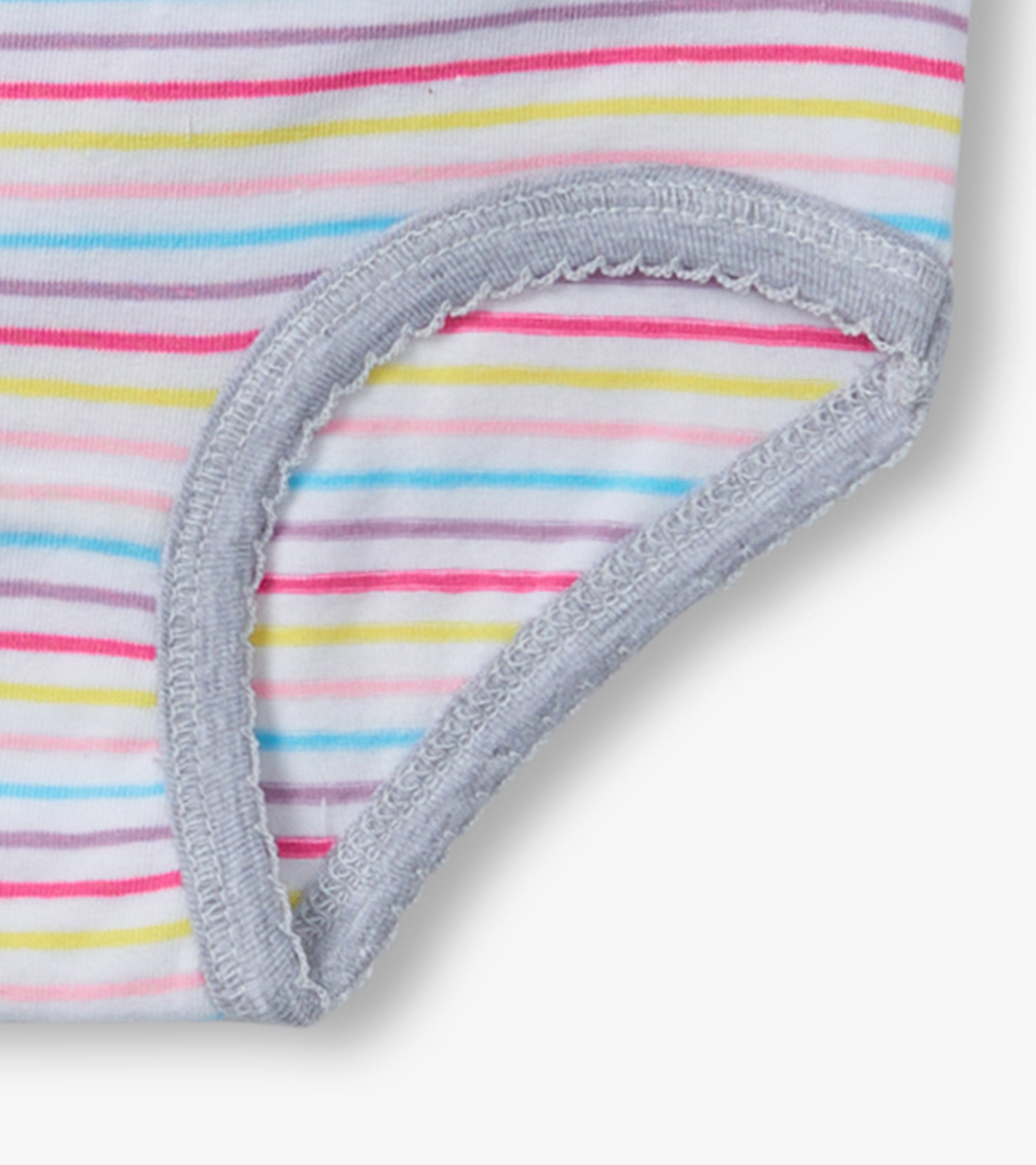 Hatley Girls Vibrant Stripes 3 Pack Hipster Underwear