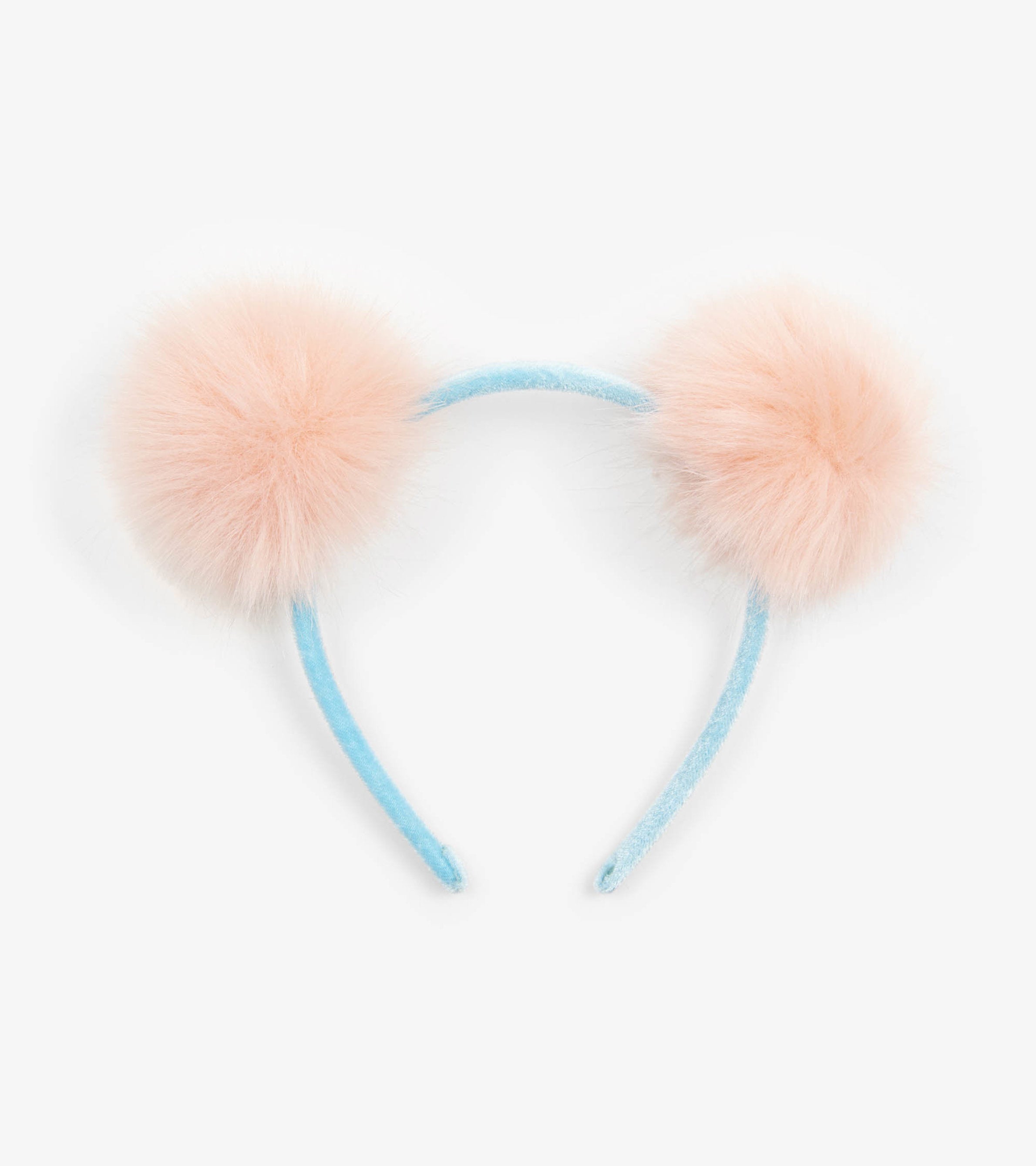 Hatley Fluffy Pink Pom Poms Headband