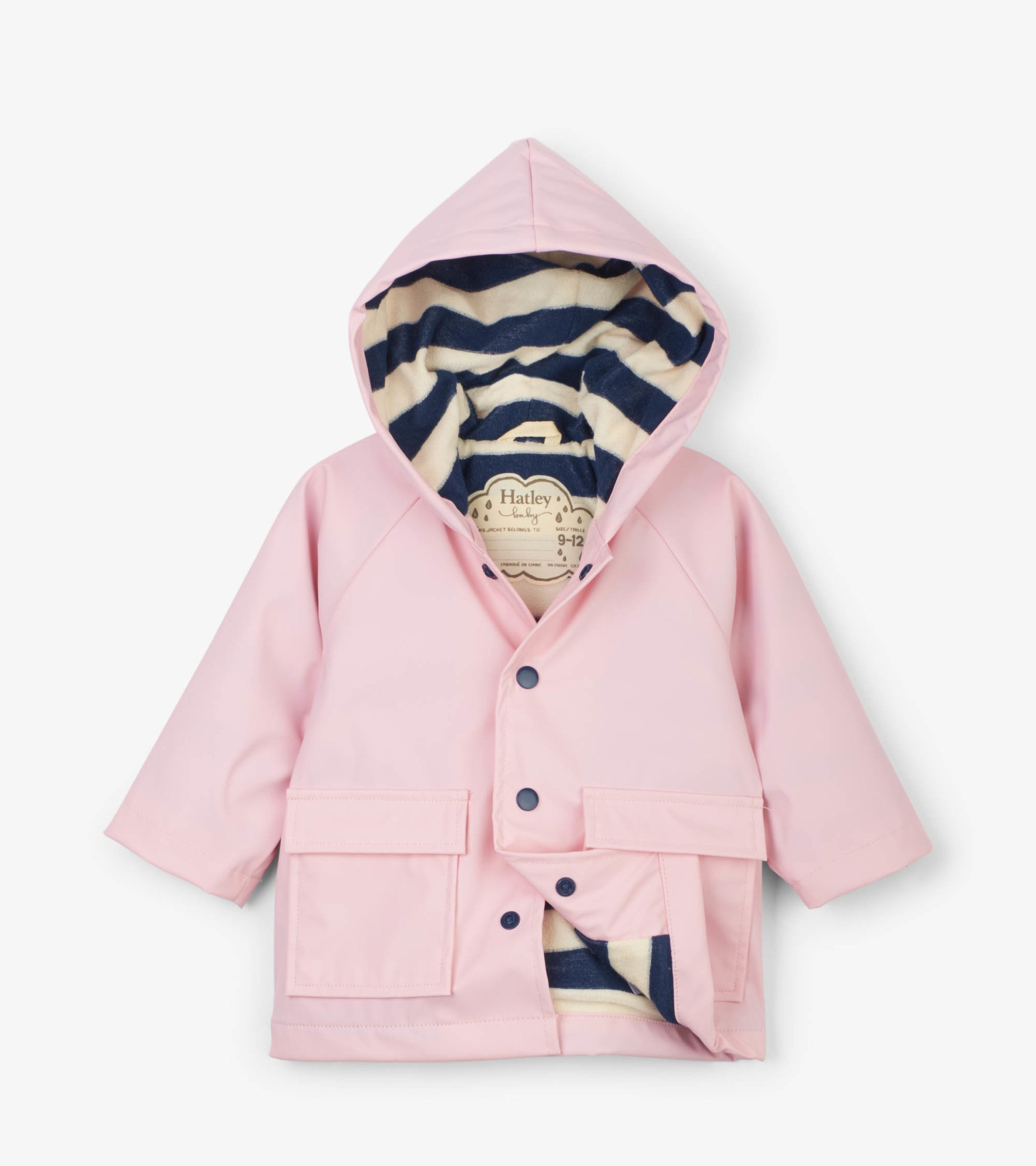 Hatley Pink Baby Raincoat