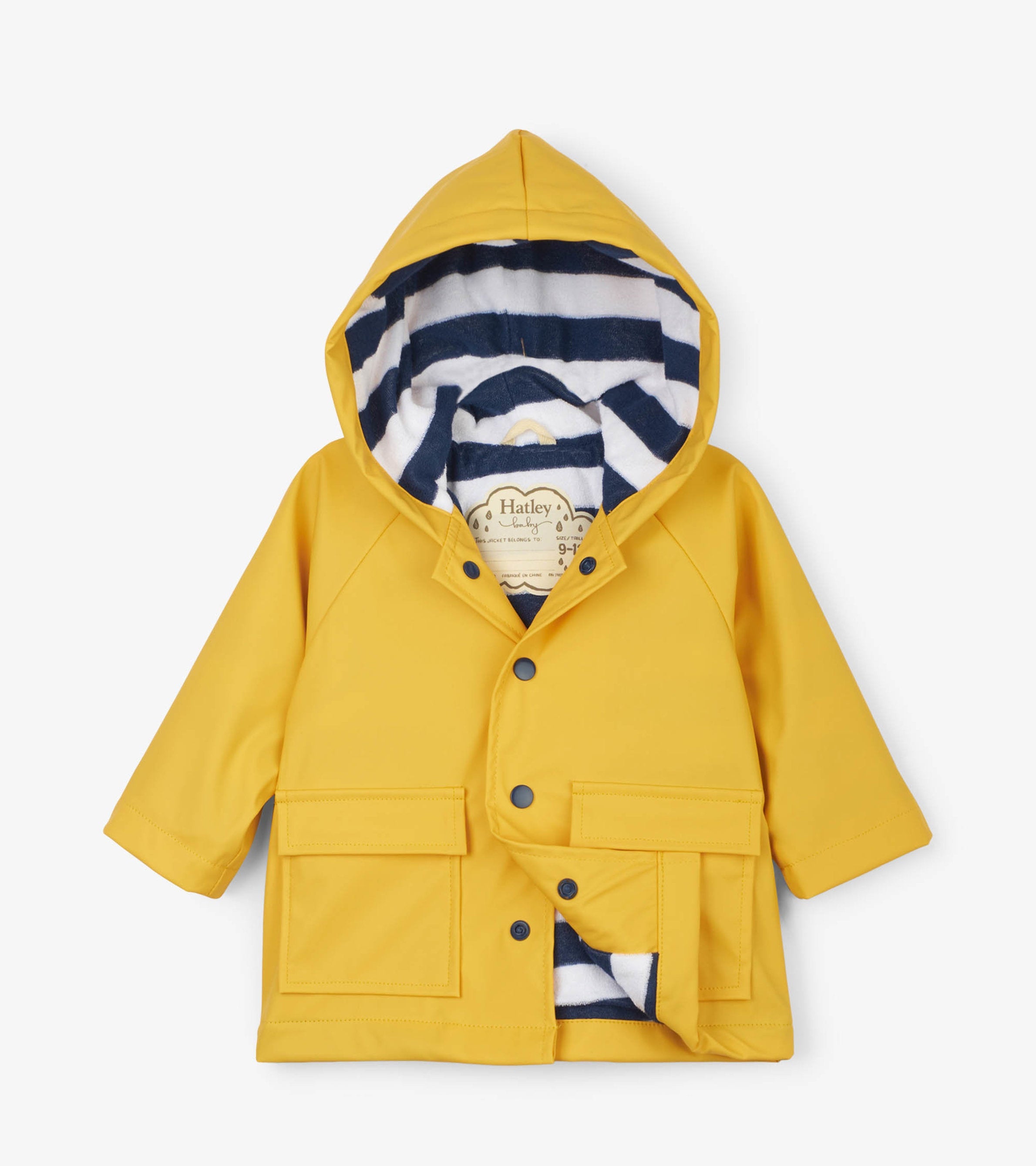 Hatley Yellow Baby Raincoat