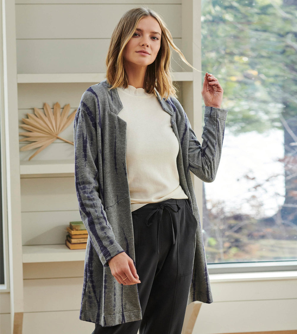 Hatley Ami Cardigan - Storm Tie Dye