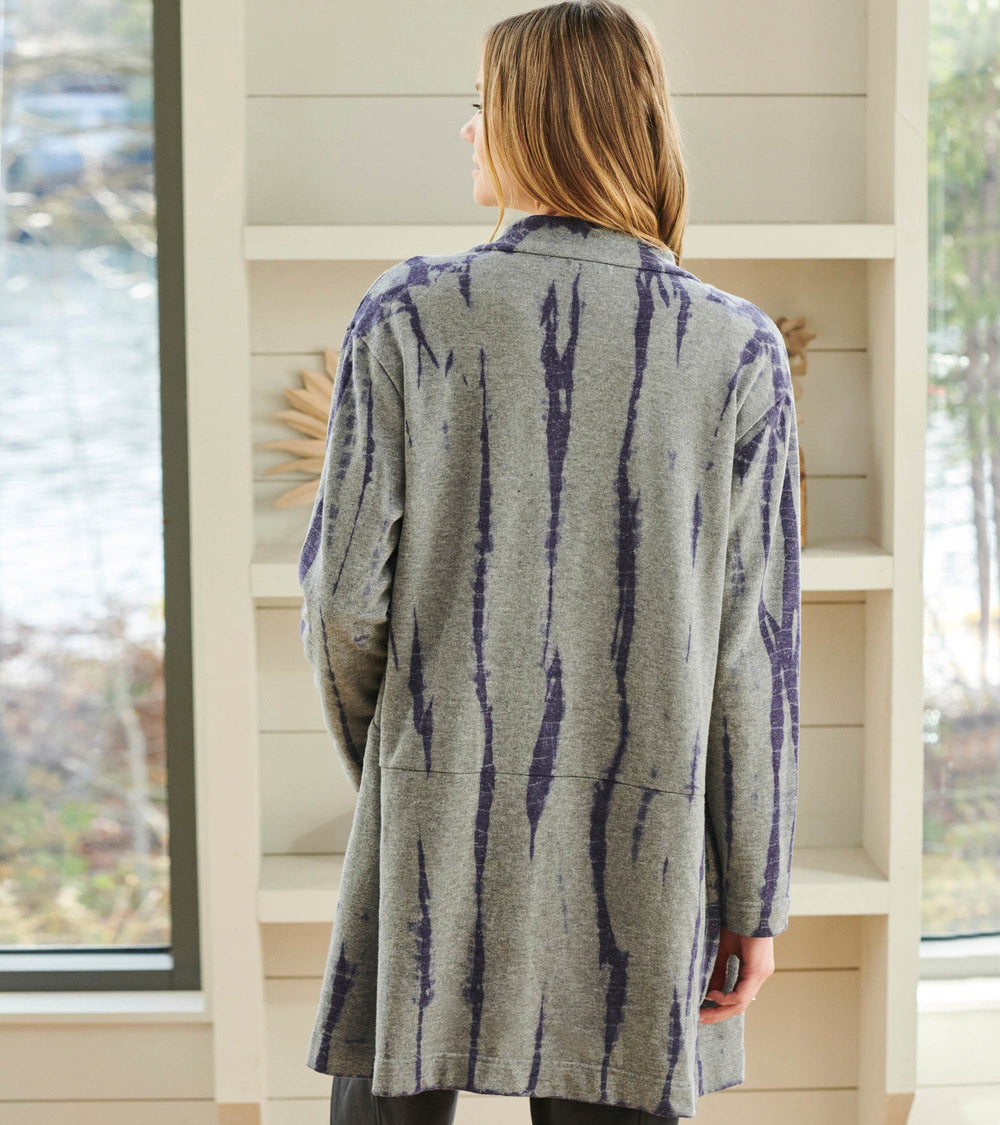 Hatley Ami Cardigan - Storm Tie Dye