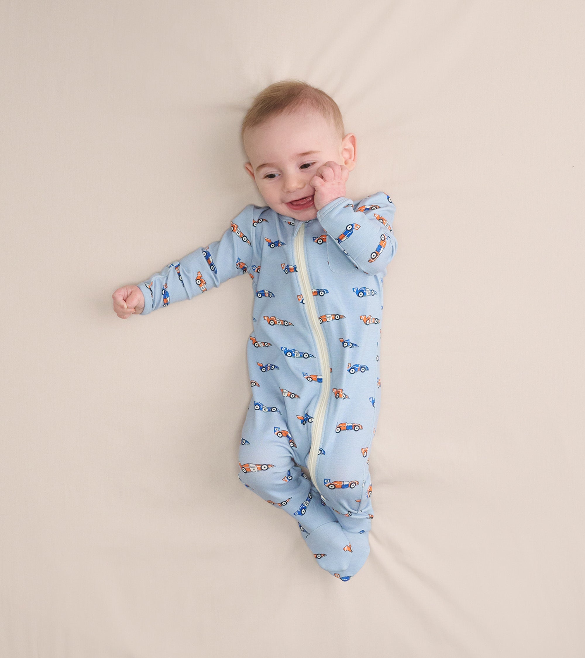Hatley Baby Boys Grand Prix Bamboo Sleeper