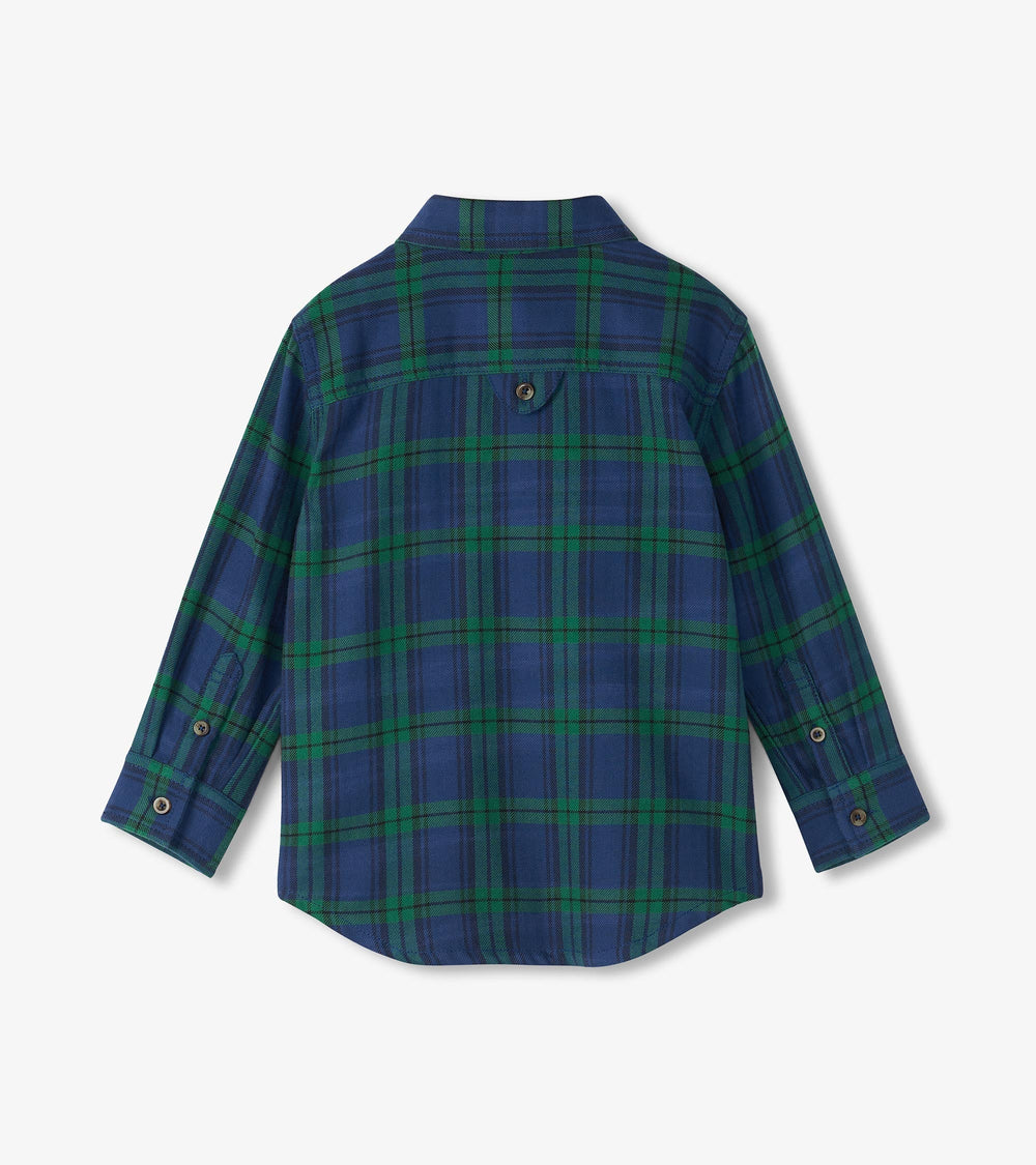 Hatley Boys Blackwatch Plaid Button Down Shirt