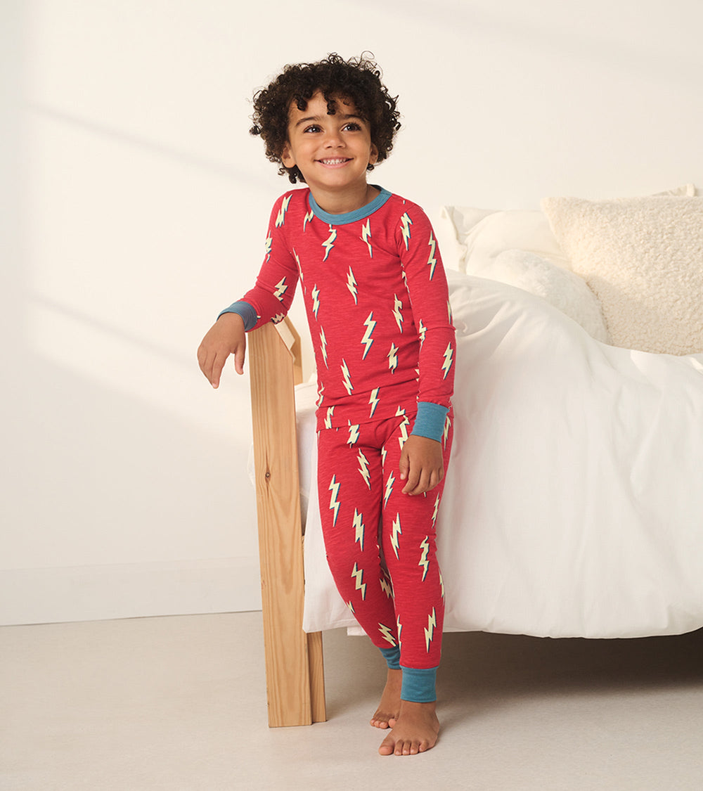 Hatley Boys Cool Bolts Pajama Set