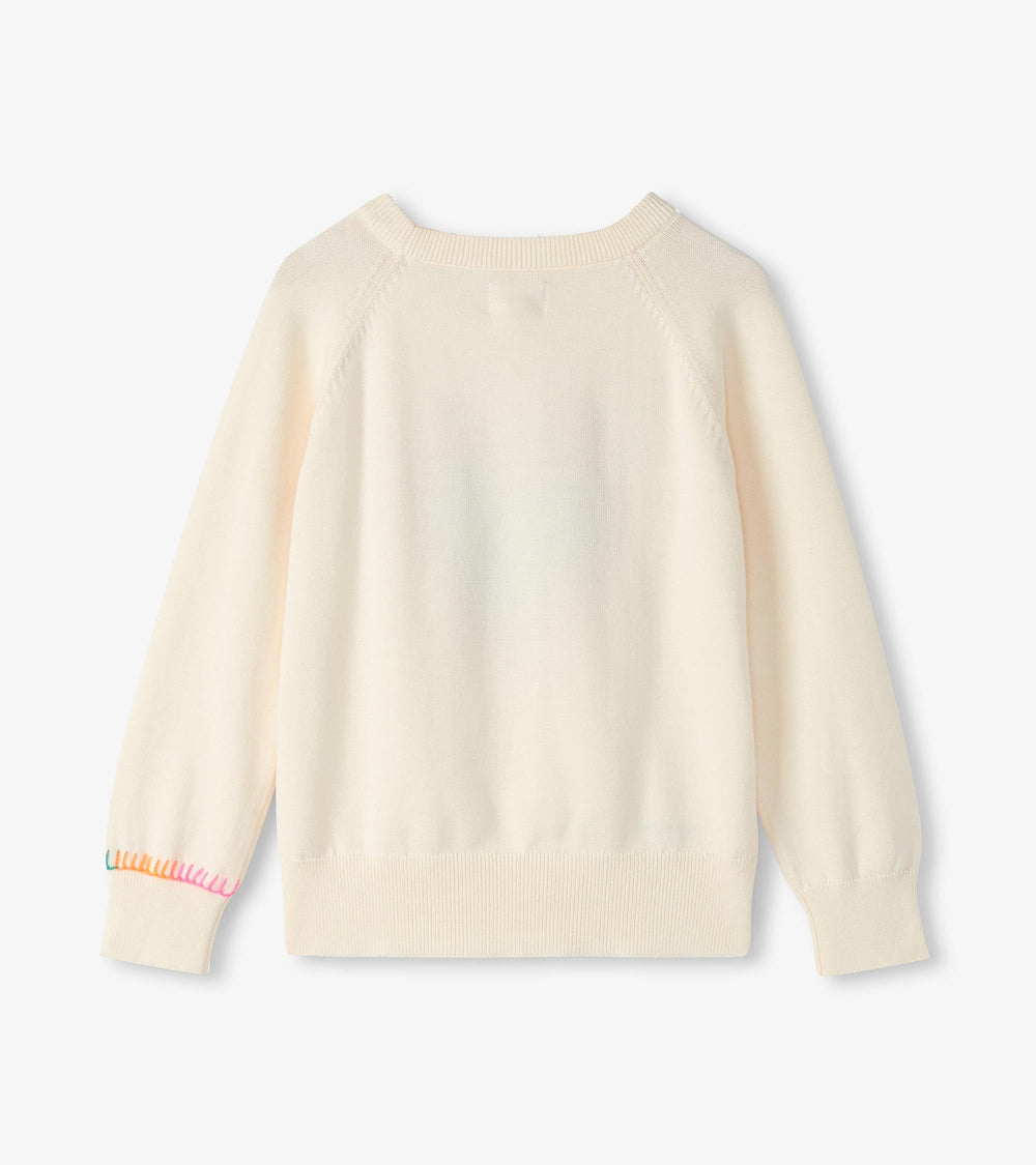 Hatley Girls Layered Hearts Sweater