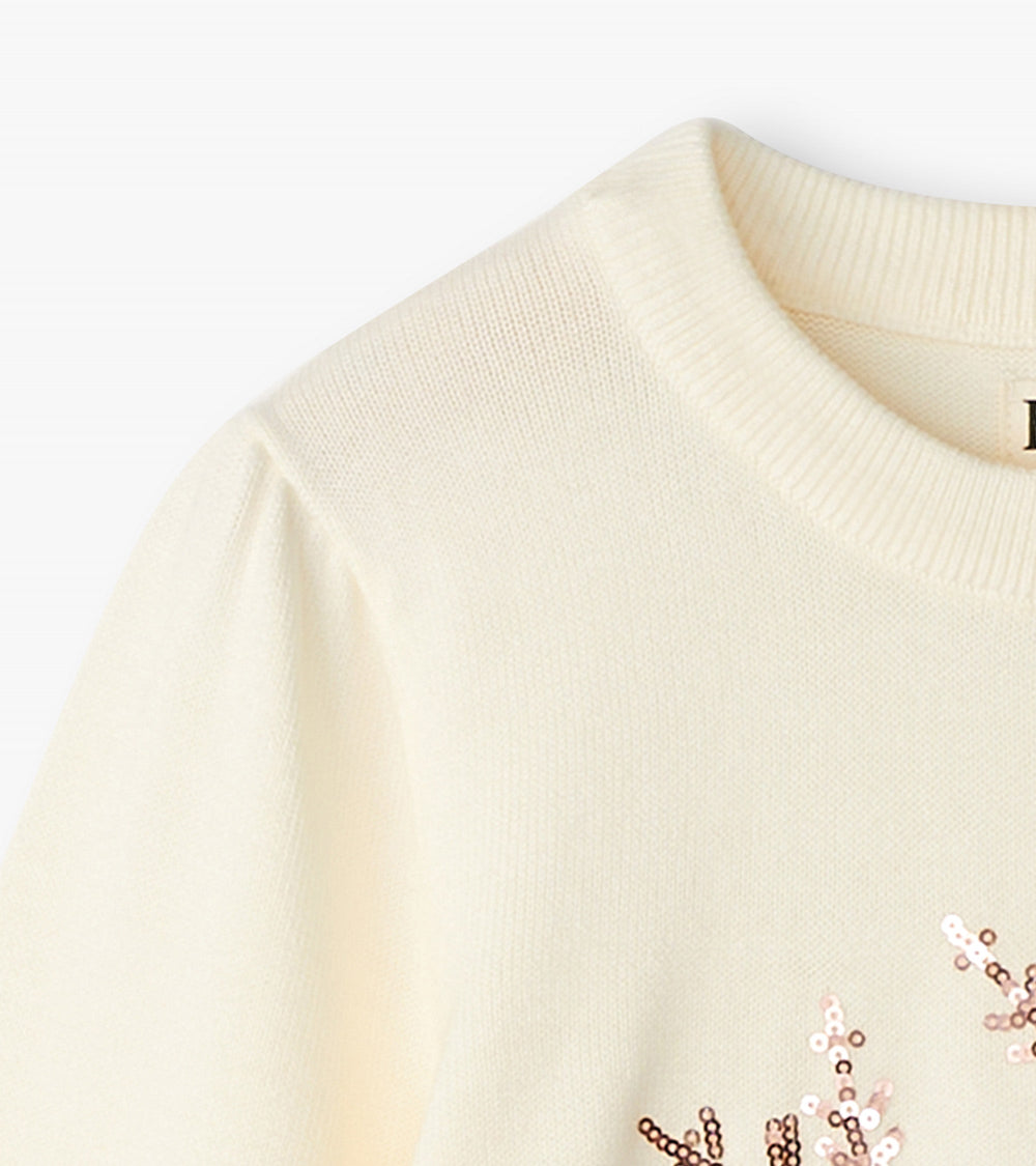 Hatley Girls Snowflake Pullover Sweater