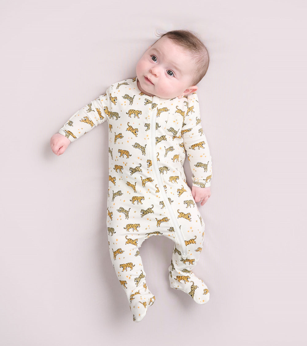 Hatley Baby Boys Celestial Tigers Bamboo Sleeper