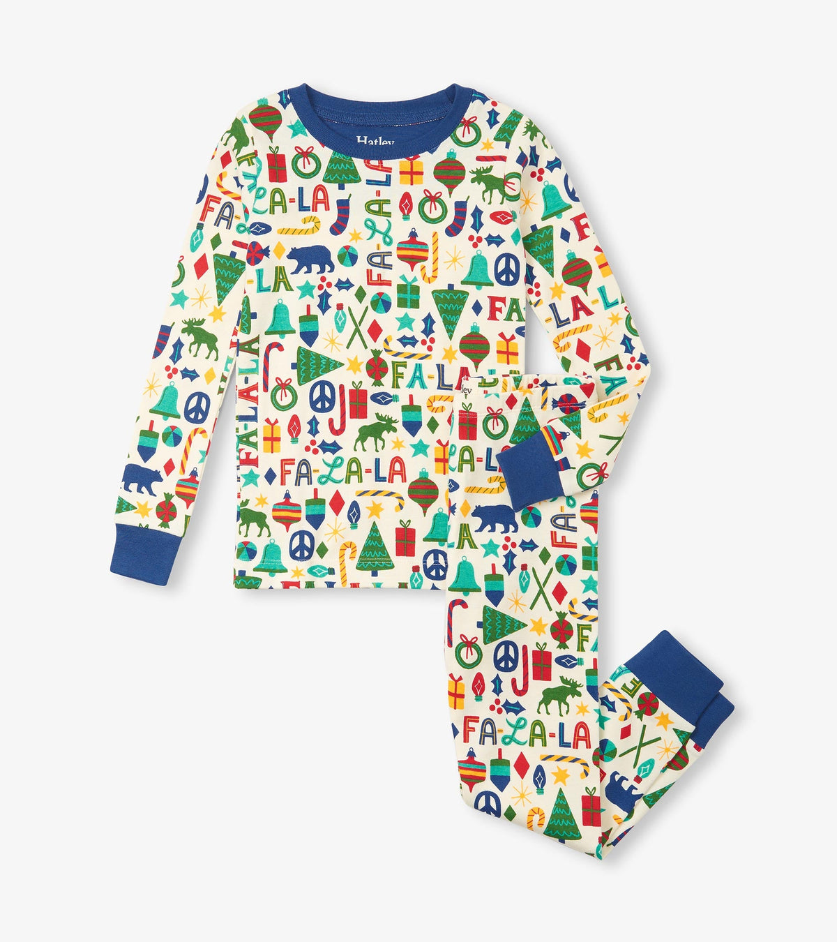 Hatley Boys Blue Falala Pajama Set