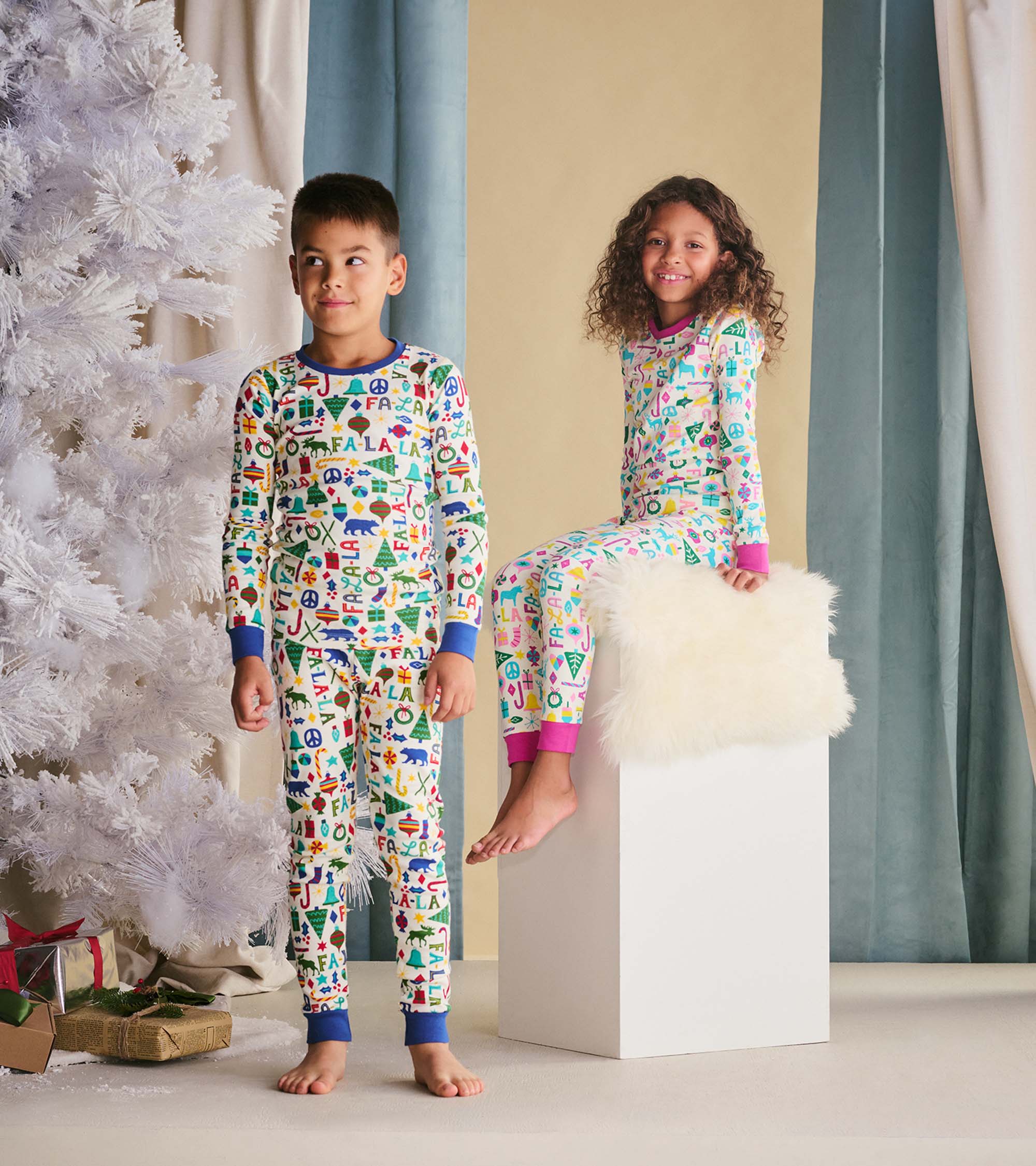 Hatley Boys Blue Falala Pajama Set